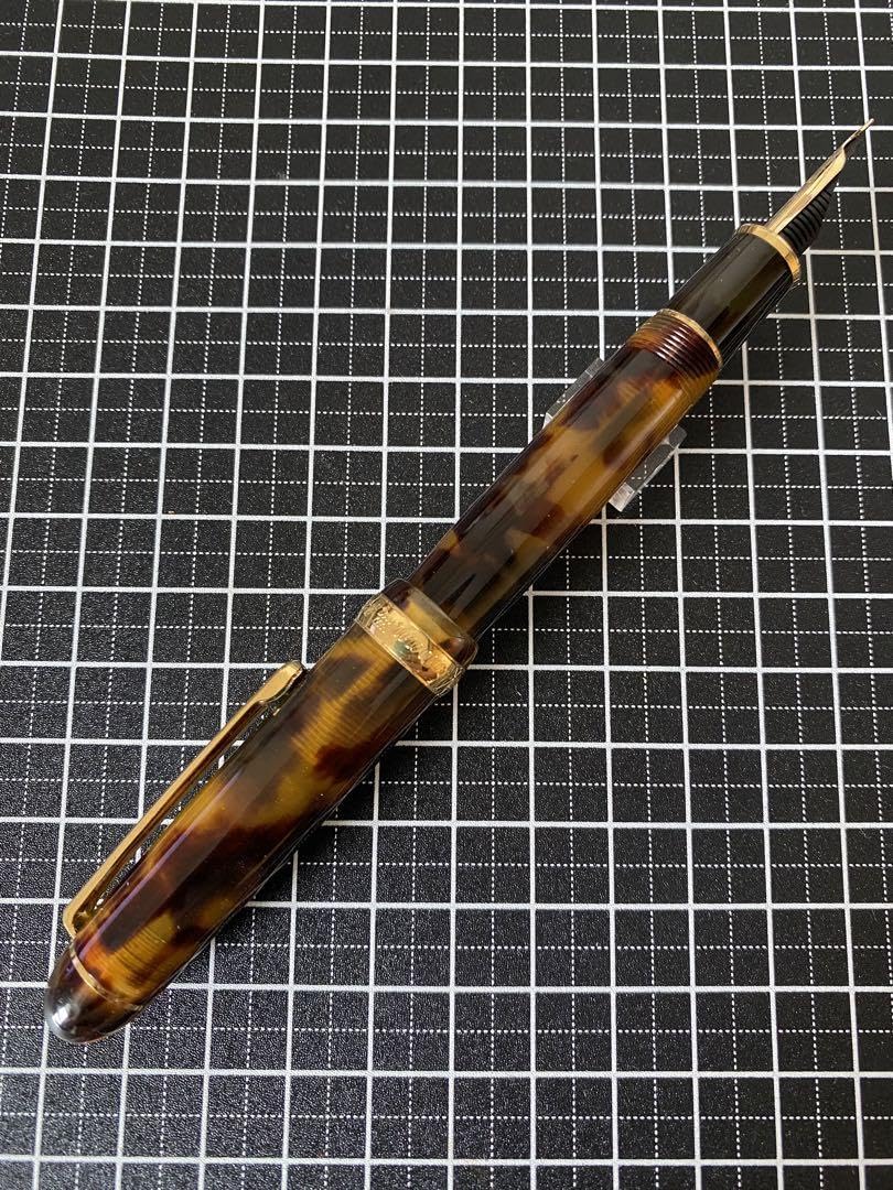 PLATINUM #3776 Celluloid ベッコウ　万年筆　字幅M Amazon | PLATINUM #3776 Celluloid ベッコウ 万年筆 字幅M